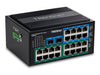 Trendnet 26-Port Gigabit Switch – Robust für Industrie, PoE+ Unterstützung