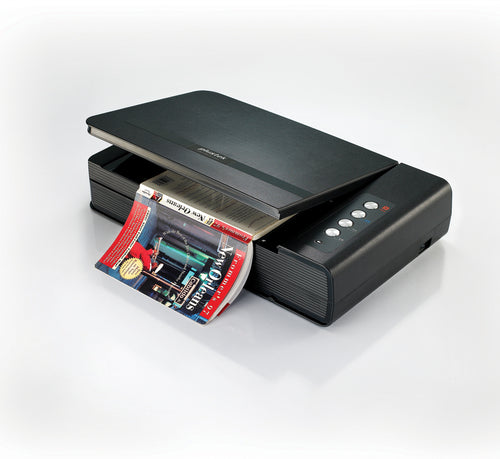 Plustek Buchscanner – A4, USB-Anschluss, für Bücher geeignet