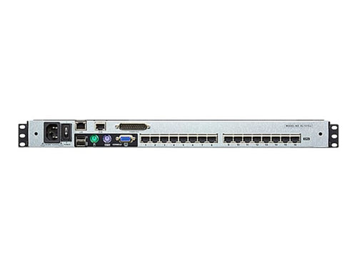 ATEN KVM Switch – 16 Anschlüsse, 19" Display