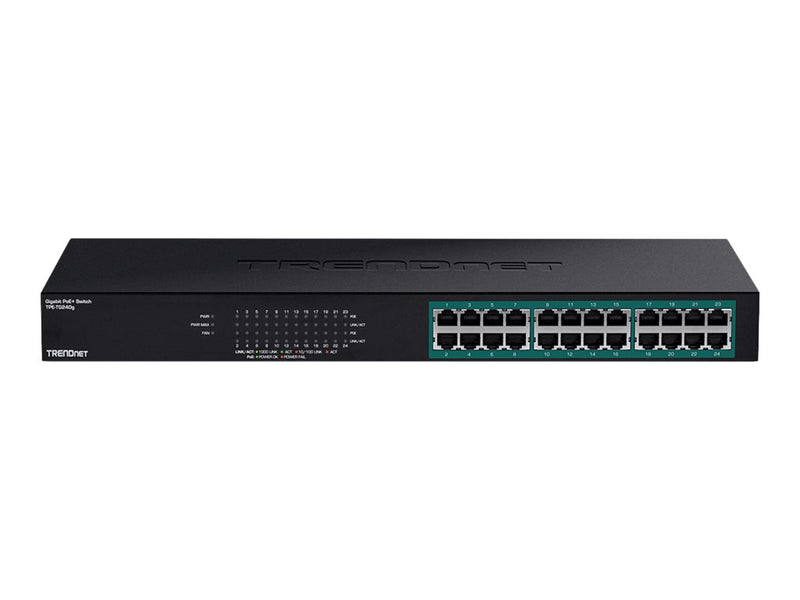 Trendnet 24-Port Gigabit Switch – PoE+ für effiziente Netzwerke