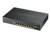 Zyxel Netzwerk-Switch – 8 Anschlüsse, Cloud-Management