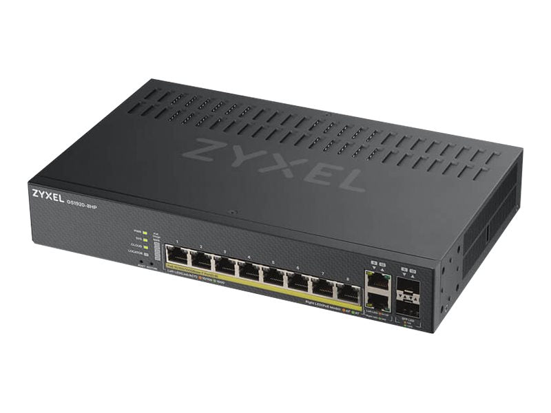 Zyxel Netzwerk-Switch – 8 Anschlüsse, Cloud-Management
