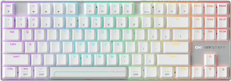 CHERRY Gaming-Tastatur – RGB-Beleuchtung, mechanische Tasten