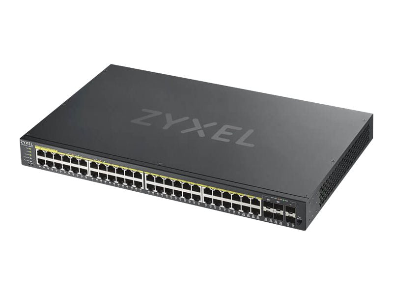 Zyxel 48-Port Netzwerk-Switch – PoE+ für einfache Verbindung