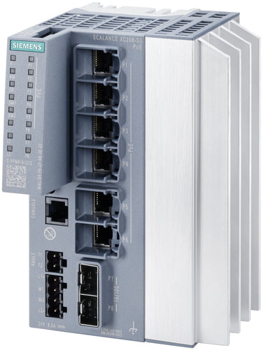 Siemens Netzwerk-Switch – Managed, IP20 Schutz