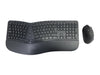 CONCEPTRONIC Kabelloses Tastatur-Maus-Set – Ergonomisch, Portugiesisch