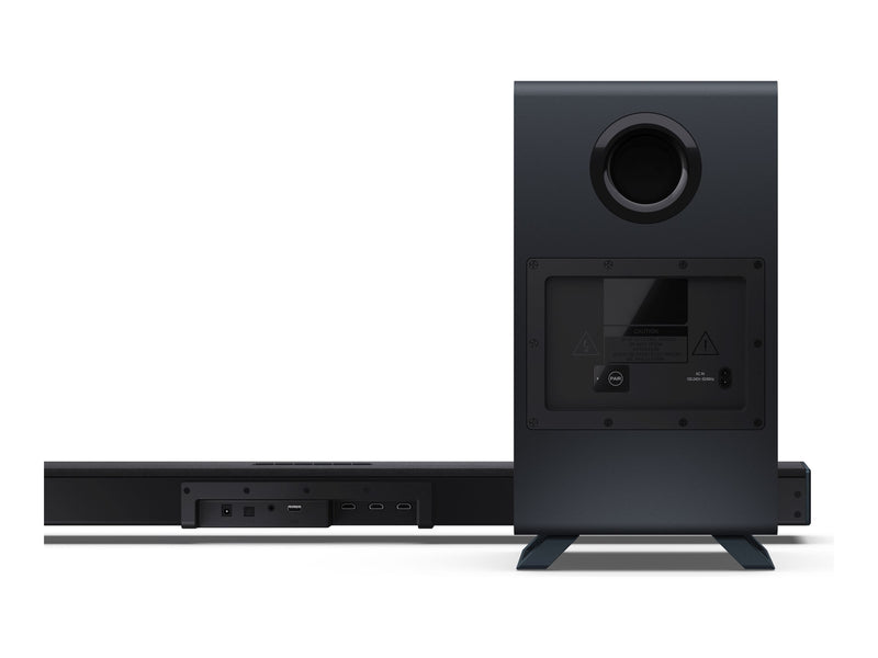 Sharp Soundbar mit Subwoofer – Kabelloser Bass, klarer Klang