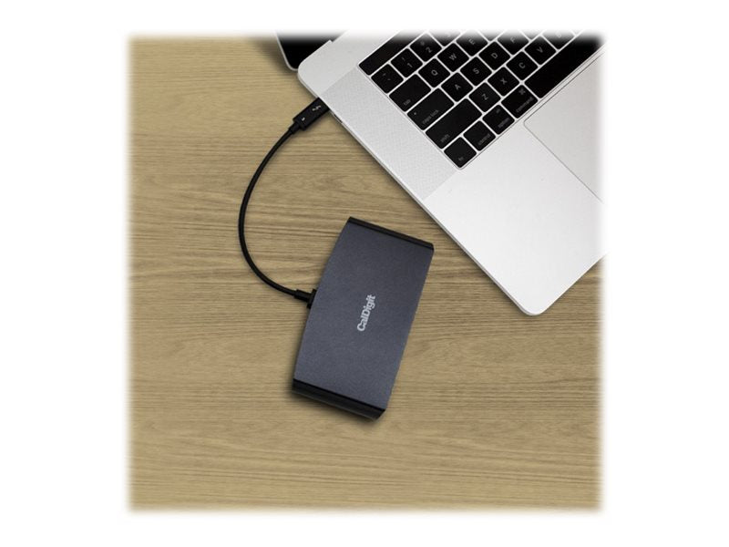 CalDigit Thunderbolt 3 Mini Dock – HDMI, Gigabit Ethernet