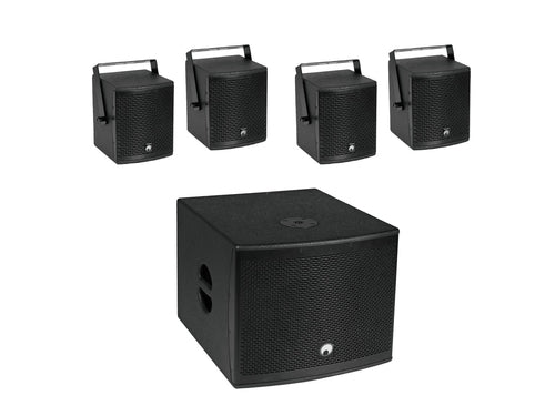 OMNITRONIC Lautsprecher-Set – Bluetooth & Subwoofer für starken Sound