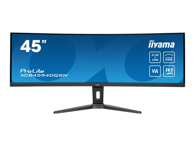 Iiyama Curved Monitor – 44.5" Dual Quad HD, USB-C Docking