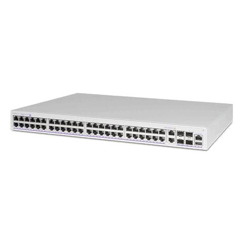Alcatel Netzwerk-Switch – 48 Anschlüsse, Gigabit Ethernet