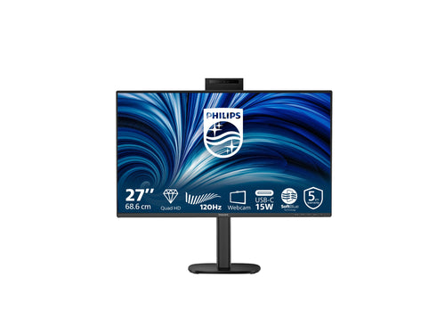 Philips 27" LED-Monitor – 2K-Auflösung, integrierte Lautsprecher