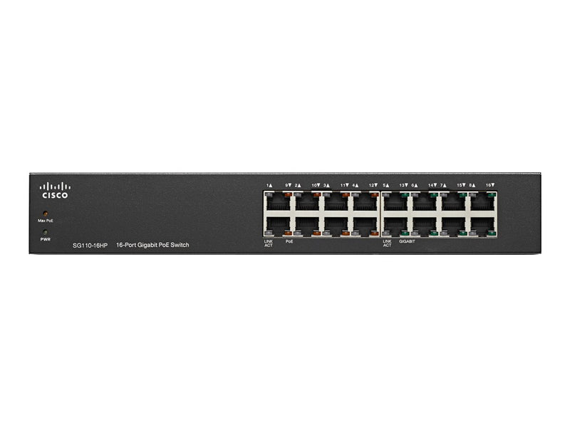 Cisco 16-Port PoE Switch – Einfache Netzwerkverbindung für kleine Unternehmen