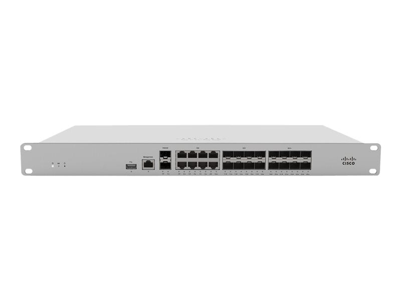 Cisco Meraki MX250 – Cloud-gesteuertes Sicherheitsgerät, Rack-montierbar