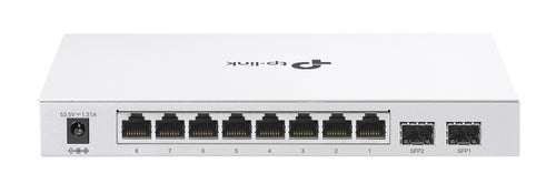 TP-Link Smart Switch – 10 Ports, PoE für einfache Netzwerkgeräte