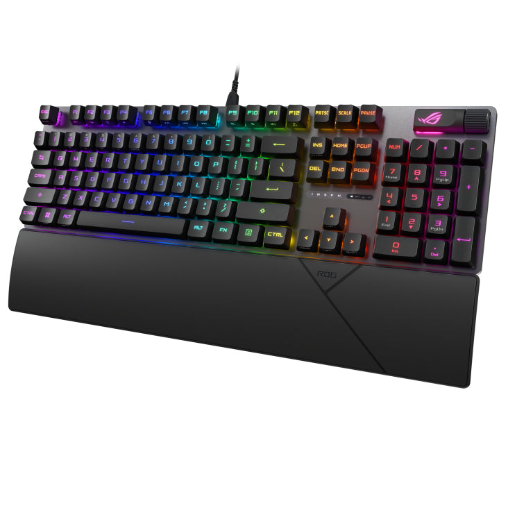 ASUS Gaming-Tastatur – RGB-Beleuchtung, optisch-mechanische Tasten
