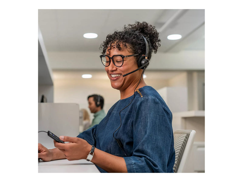 HP USB-A Headset – Leicht, komfortabel für Callcenter