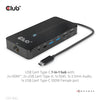 Club3D USB-C 7-in-1 Hub – 2 HDMI, 2 USB, Netzwerkanschluss