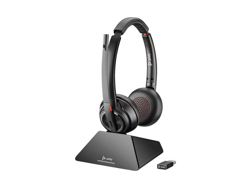 HP Poly Savi 8220 UC Headset – Kabellos, für Microsoft Teams