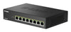 D-Link 8-Port Netzwerk-Switch – Multi-Gigabit, PoE+ Unterstützung