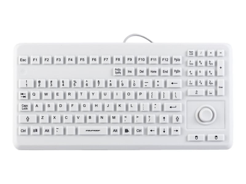 GETT Silikon-Tastatur – Wasserdicht, desinfizierbar