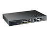 ZyXEL 24-Port Smart Switch – Gigabit Netzwerk, PoE-Unterstützung