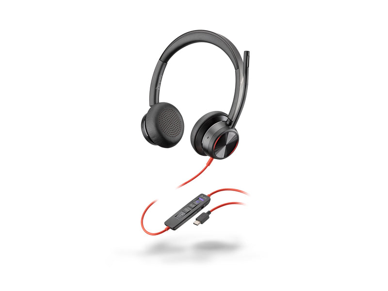 HP Poly Blackwire 8225 Headset – Geräuschunterdrückung, USB-C
