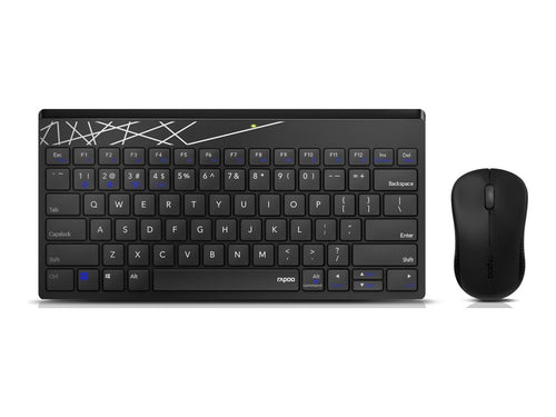 RAPOO Kabelloses Tastatur- und Maus-Set – Einfaches Arbeiten