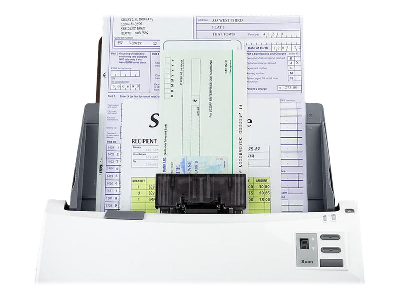 Plustek Dokumentenscanner – Schnell, mit Ultraschallsensor