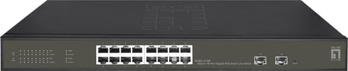 LevelOne 16-Port Netzwerk-Switch – PoE+ für einfache Stromversorgung