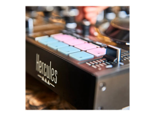 Hercules DJ-Controller – 2-Kanal, inklusive Software