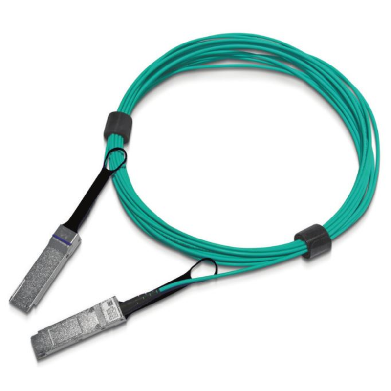 Nvidia Glasfaser-Netzwerkkabel – 10 m, 200GBase, sicherer Mantel