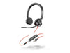 HP Poly Blackwire 3325 Headset – Komfortables Design, einfache Verbindung