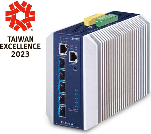 Planet Technology 5-Port Switch – Für schnelle Netzwerke, L3-Management