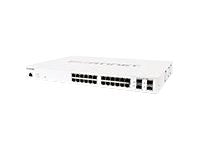 Fortinet Netzwerk-Switch – 24 Anschlüsse, PoE+ Unterstützung