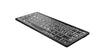 Logic-Keyboard XL-Tastatur – Große Tasten, Weiß auf Schwarz