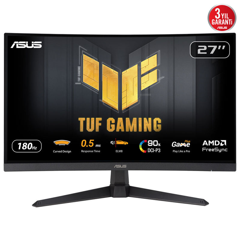ASUS 27" Gaming-Monitor – gebogen, 2K-Auflösung, 180 Hz
