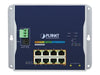 PLANET Switch – 8 PoE-Ports, Wandmontage