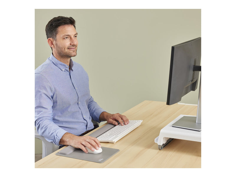 FELLOWES Mauspad mit Handgelenkauflage – Extra Komfort, XL Größe