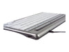 Bakker Elkhuizen S-board 840 – Kompakte USB-Tastatur mit USB-Hub