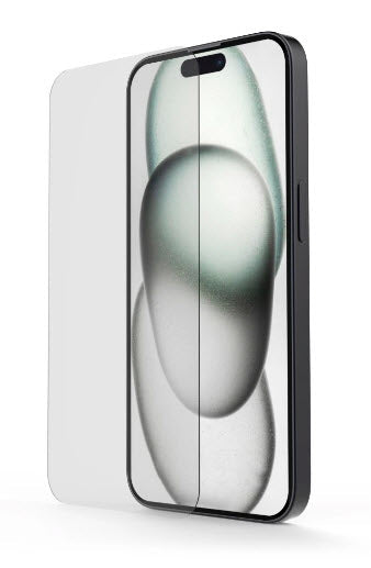 HAMA Bildschirmschutz – für iPhone 15, kratzfest & bruchsicher