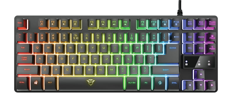 TRUST Gaming-Tastatur mit Maus – USB-Anschluss, deutsche Tasten
