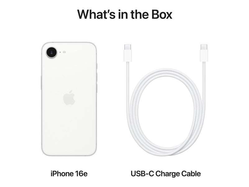 Apple iPhone 16e Smartphone – 5G, 512 GB Speicher