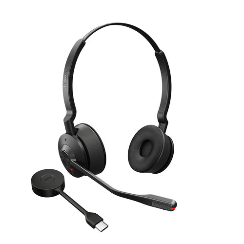 Jabra Engage 55 Stereo-Headset – Kabellos, USB-A, für PC & Konferenzen