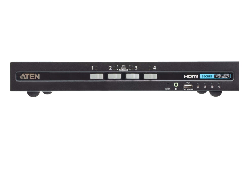 ATEN 4-Port HDMI KVM-Switch – Sicheres Umschalten zwischen PCs