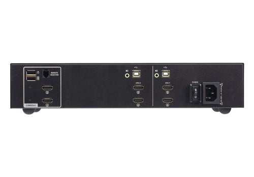 ATEN KVM-Switch – 2-Port HDMI, Dual-Display-Unterstützung