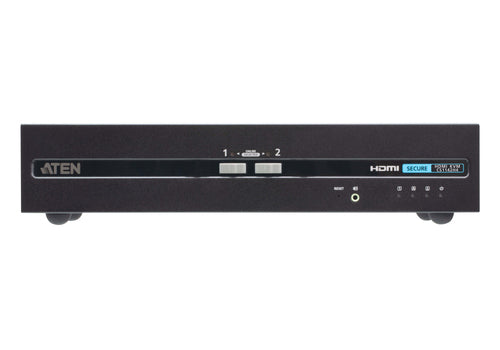 ATEN KVM-Switch – 2-Port HDMI, Dual-Display-Unterstützung