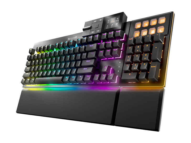 Be Quiet Tastatur – Leise Tasten, RGB-Beleuchtung