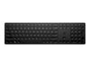 HP Kabellose Tastatur – Programmierbar und Vollformat in Schwarz