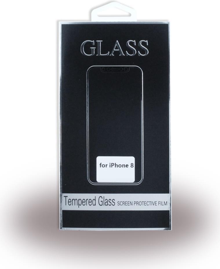 CYOO Displayschutz für iPhone X – 5D Glas, Weiß